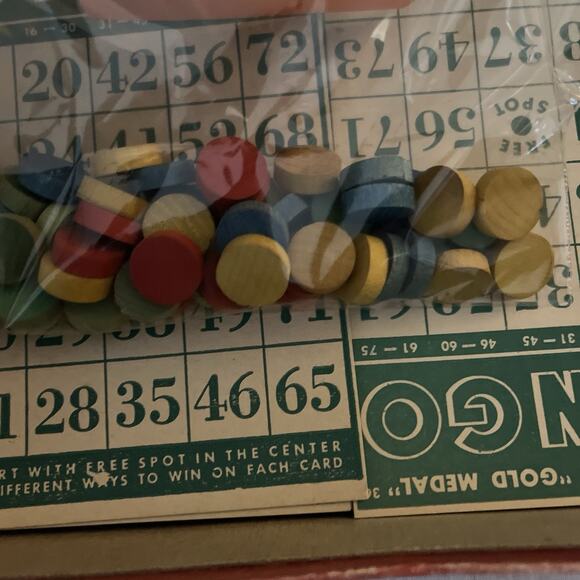 Vintage 1954 Bingo-Matic Board Game by Transogram - Picture 6 of 7